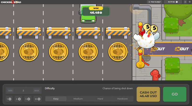 Un aperçu de jeu chicken road 2